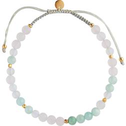 Stine A Lemonade Bracelet - Gold/Quartz/Jade