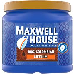 Maxwell House Medium Roast 100% Colombian Ground Coffee, Caffeinated