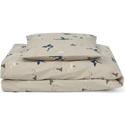 Liewood Carl Little Dragon/Dark Sandy Mix Bed Set 140x200cm