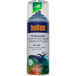 Belton Free mat farvespray RAL 9005 dyb Lackfarbe Schwarz 0.4L