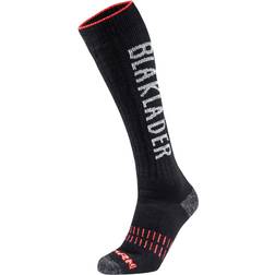 Blåkläder 2193 Xwarm Sock (Black/Neon Red) 6-10