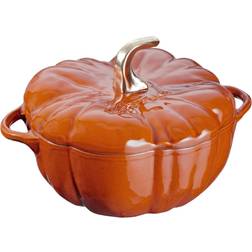 Staub Pumpkin Dutch Oven with lid 0.87 gal