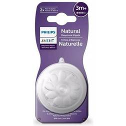 Philips Avent Natural Response Nipple Med Flow 4 3M 2pk SCY964/02