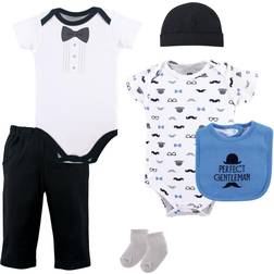 Hudson Baby Unisex Baby Cotton Layette Set Perfect Gentleman