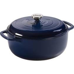 Lodge Enameled Cast Iron with lid