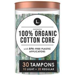 Procter & Gamble Organic Cotton Tampons Light/Regular Absorbency Duo 10-pack