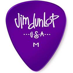 Dunlop Gels Guitar Picks, Medium, Purple, 12-Pack