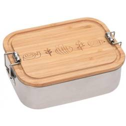 Lässig Lunchbox Stainless Steel Bamboo, Garden Explorer