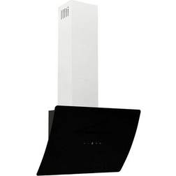 vidaXL Tempered Glass Hood 60 cm, Svart