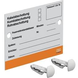 OBO Bettermann identifikationsplade KS-S DE tilbehør til brandsikring 4012195448259