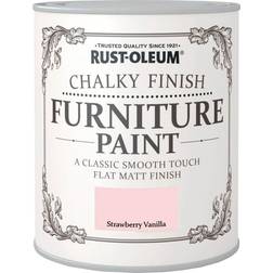 Rust-Oleum Chalky Paint Strawberry Vanilla 750Ml Metallfarbe 0.75L