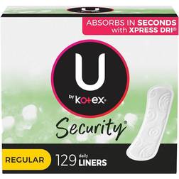 U by Kotex Security Lightdays Liners Regular 129-pack