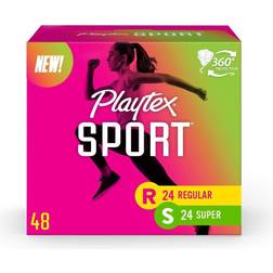 Playtex Sport Tampons Regular/Super 48-pack