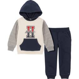 Tommy Hilfiger Baby Boy's 2-Piece Logo Hoodie & Joggers Set