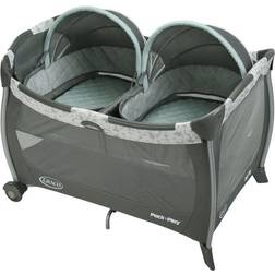 Graco Pack n Play Playard with Twins Bassinet Oskar