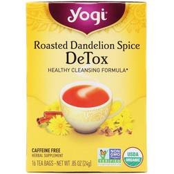 Yogi Tea Roasted Dandelion Spice DeTox Tea 0.8oz 16 1