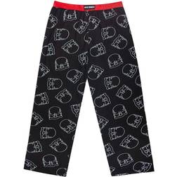 Call Of Duty Mens Skull Regular Pyjama Bottoms (Black/White)