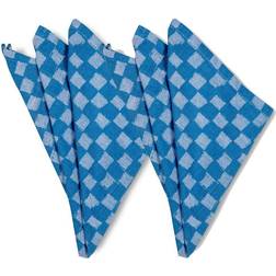 Byon Checki fabric napkin 2-pack Tøyserviett Blå