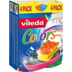 Vileda Allrengöringssvamp Colour Scourer 4-pack