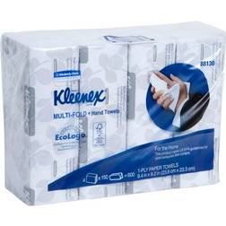 Kleenex Multi-Fold 1-Ply Paper Towels, 150 Per Pack, Case Of 4