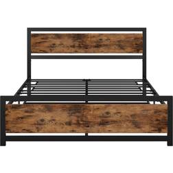 Likimio Industrial Queen Bed Frame