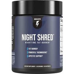 InnoSupps Night Shred Nighttime Fat Burner 60