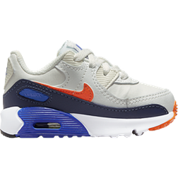 Nike Air Max 90 LTR TD - Summit White/Midnight Navy/Game Royal/Safety Orange