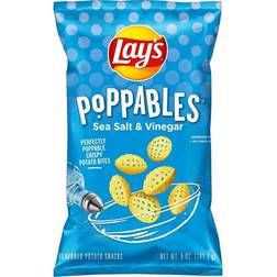 Lay's s Poppables Potato Snacks Sea Salt Vinegar Flavored 5