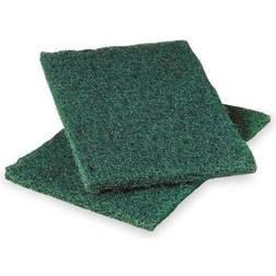 Boardwalk Heavy-duty Scour Pad, 6 X 9, Green BWK186