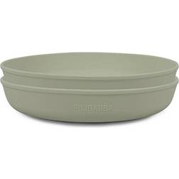 Filibabba Silicone Plate 2-pack Green