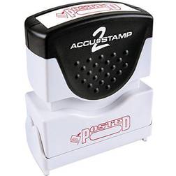 ACCUSTAMP2 Pre-inked Shutter Stamp, Posted, 1 5/8