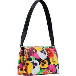 Desigual Mika Dortmund crossbody bag with multicoloured floral print, Multicoloured