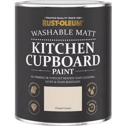 Rust-Oleum Chalky Kitchen Cupboard Paint Clotted Cream Holzfarbe