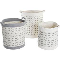 Dkd Home Decor set Grey Kurv