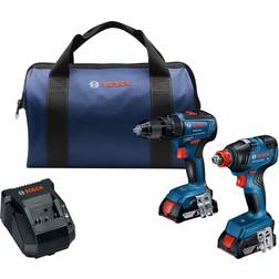 Bosch 18V 2-Tool Brushless Combo Kit, Drill Driver and Impact Driver, GXL18V-240B22