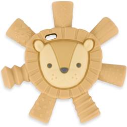 Itzy Ritzy Buddy The Lion Teether In Rust Rust 0-12 Months