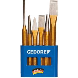 Gedore Chisel and punch set Snekkerjern