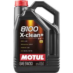 Motul 8100 X-clean 5W30 Motorolje 5L