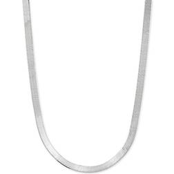 Giani Bernini Herringbone Chain Necklace - Silver