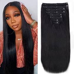 Pobokikh Hair Extensions 18 inch 8-pack