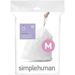 Simplehuman Code M Custom Fit Drawstring Trash Bags