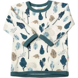 Joha Wool/Bamboo AOP Blouse