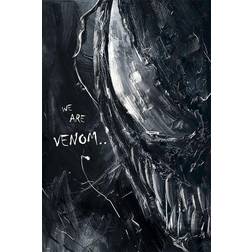 Venom We Are Creepy Marvel Comics Poster