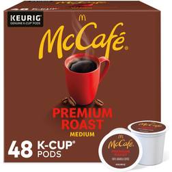 48 Ct Mccafe Premium Roast Coffee Keurig K-Cup