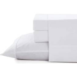 Tommy Bahama Solid Bed Sheet White (259.1x228.6)