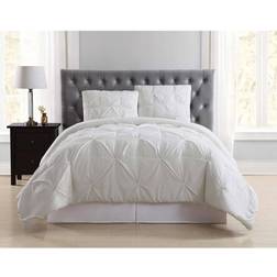 Truly Soft Everyday King Pleated Bedspread White