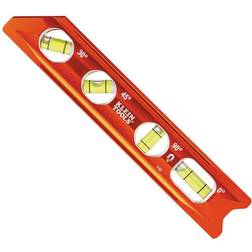 Klein Tools 935RB Level, 8-Inch Torpedo Level with Rare Earth Magnet High-Viz Spirit Level