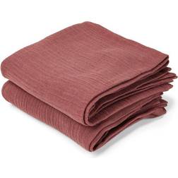 Nurroo Bao muslin cloth 2 pack Mahogany