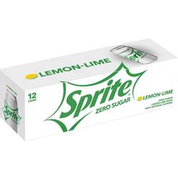 Coca-Cola Sprite Zero Diet Lemon-Lime Soda, 12 Oz, 24/Carton