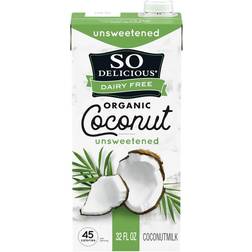 Delicious Organic Coconut Milk Beverage Unsweetened 32fl oz